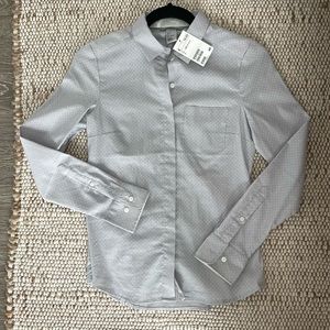 H&M polka dot button up